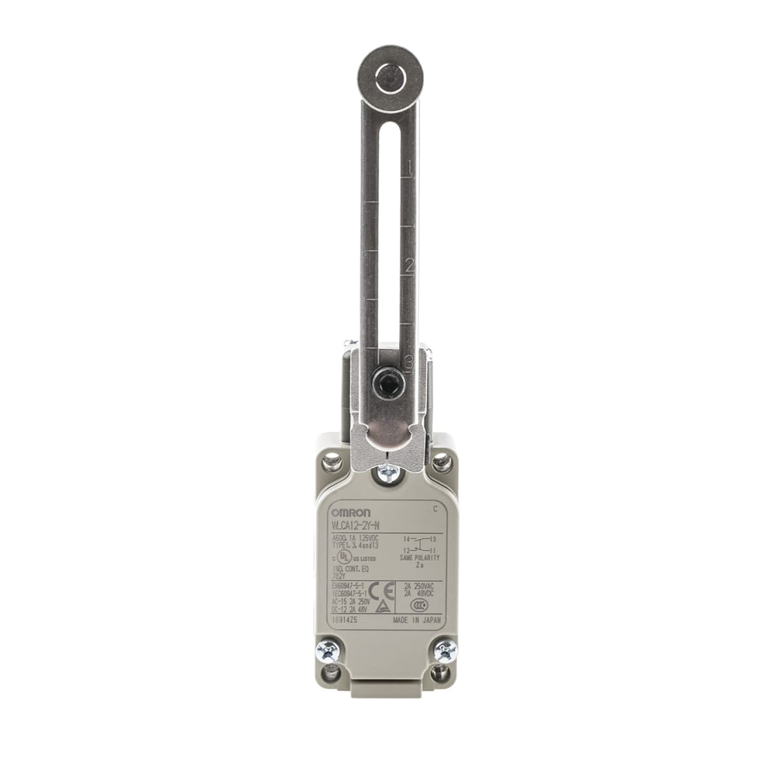 Omron WL Series Roller Lever Limit Switch Code WLCA12-2Y-N