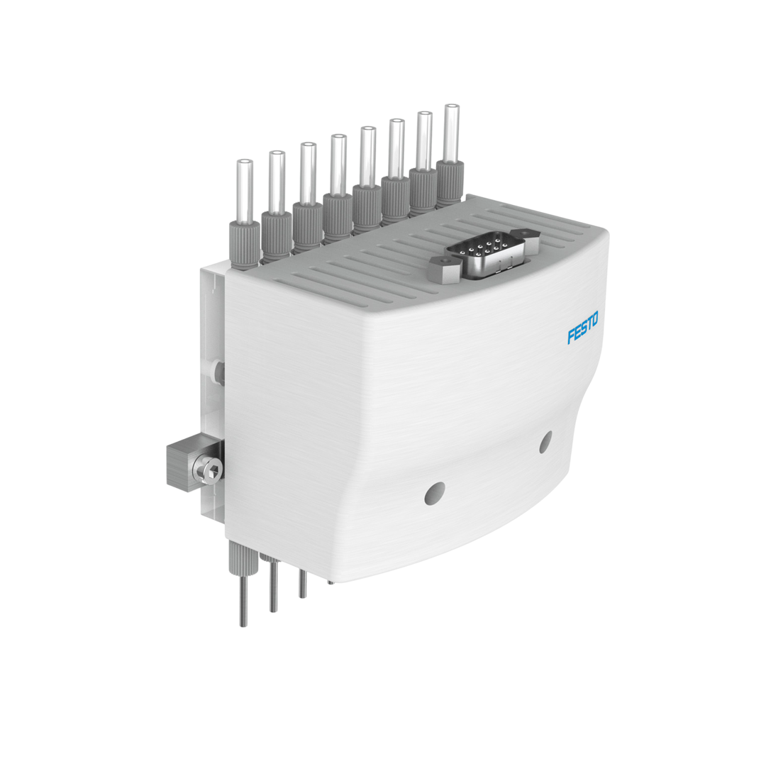 โซลินอยด์วาล์ว FESTO VTOE-8-D7-T3-M22C-08-V-S-PC-M