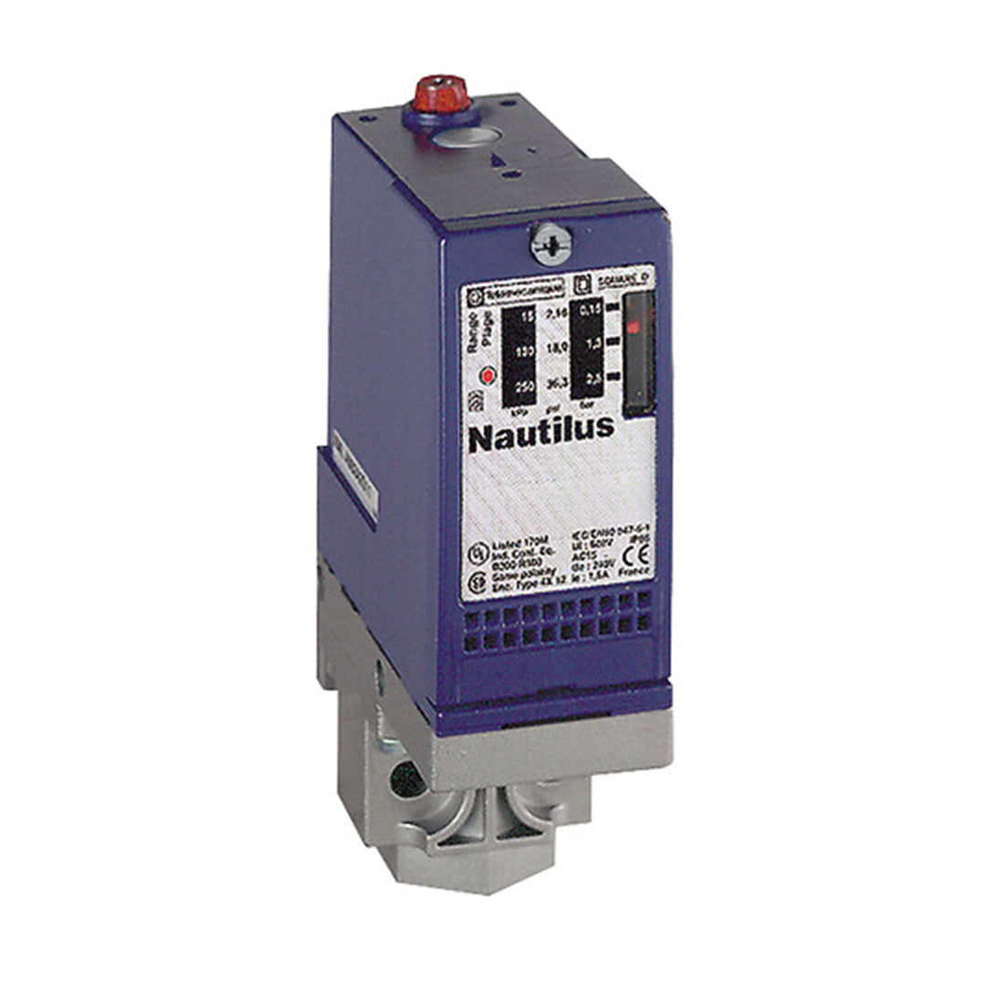Pressure Sensor & Pressure Switch เซ็นเซอร์วัดความดัน Telemecanique Sensors code XMLA160N2S11