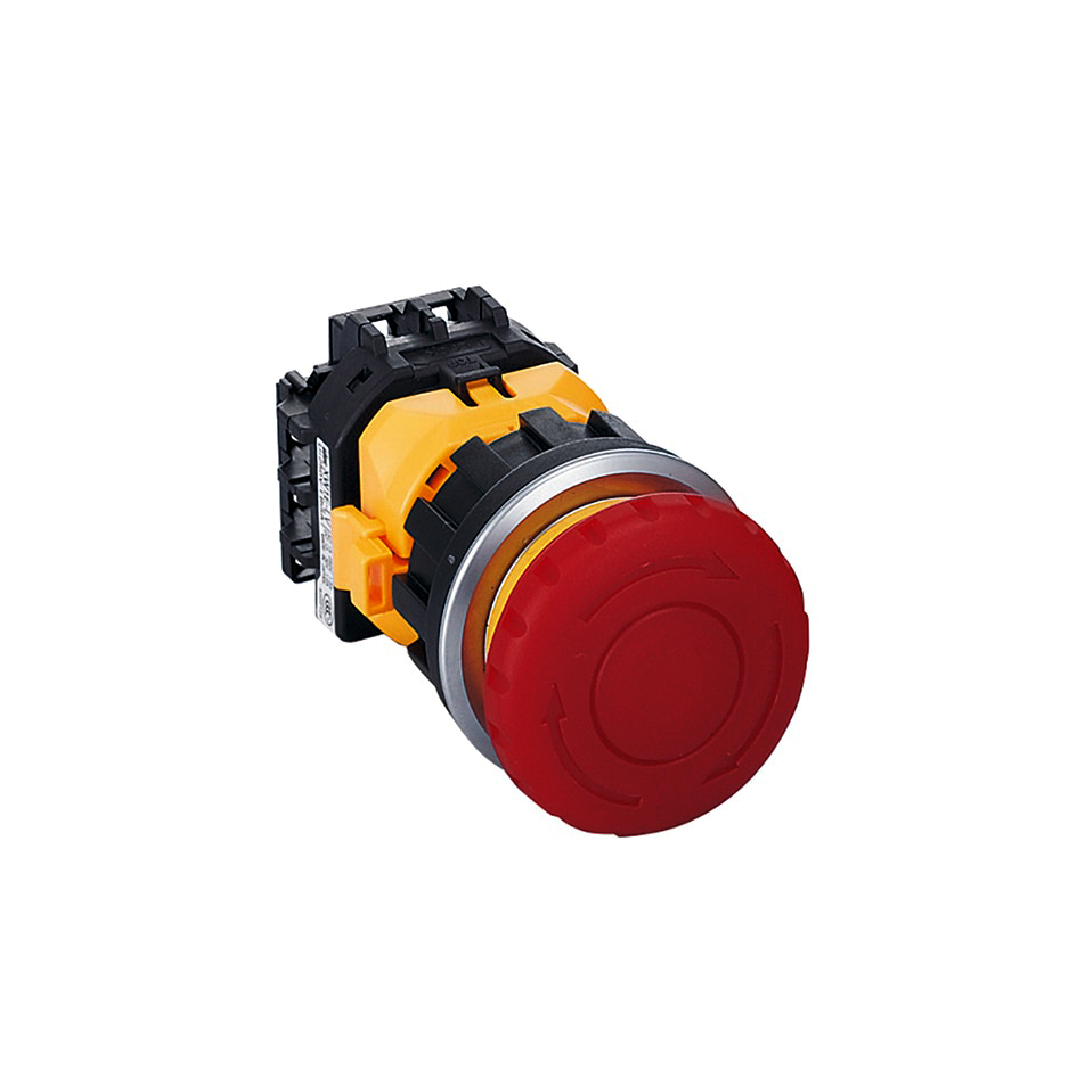 สวิตซ์หยุดฉุกเฉิน Emergency Stop Switches IDEC XN 30mm Estop XN5E-LV401Q4MR