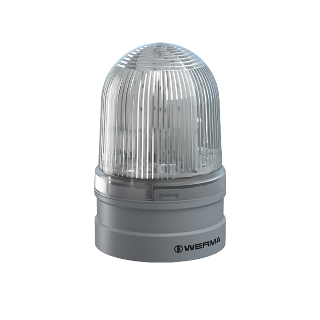 Signal and traffic lights WERMA รุ่น Rotating Beacons Midi TriColour 12/24VAC/DC RD/YE/GN 261.430.70 ไฟสัญญาณ