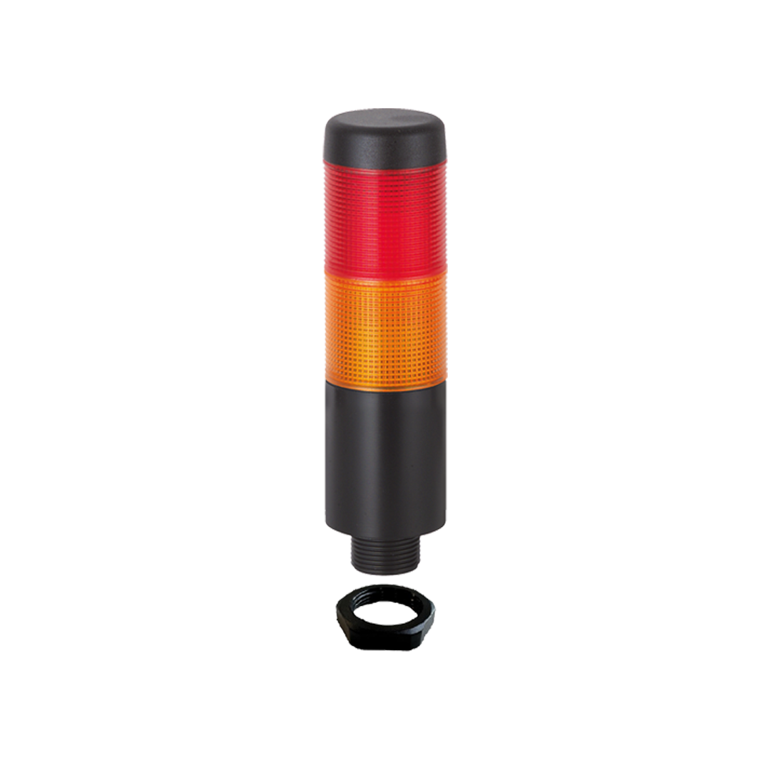 Signal Towers / Stack Lights WERMA รุ่น KOMPAKT 37K37 cable EM Pulse tone 12VAC/DC YE/RD 699.130.74 ไฟสัญญาณ