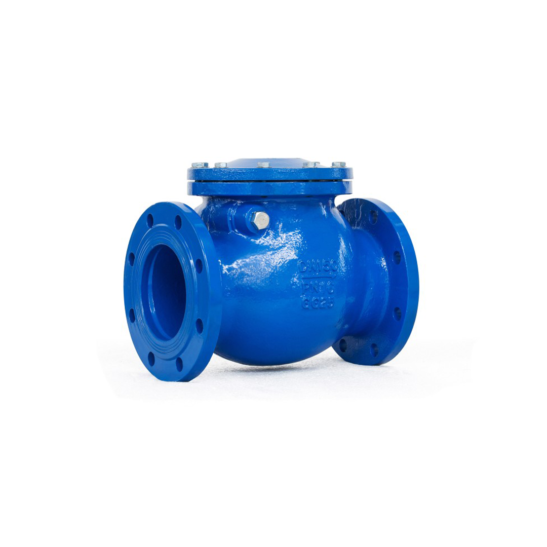 BRAVO สวิงเช็ควาล์ว เหล็กหล่อ Swing Check Valve Cast Iron TSC-20 10k 10 นิ้ว