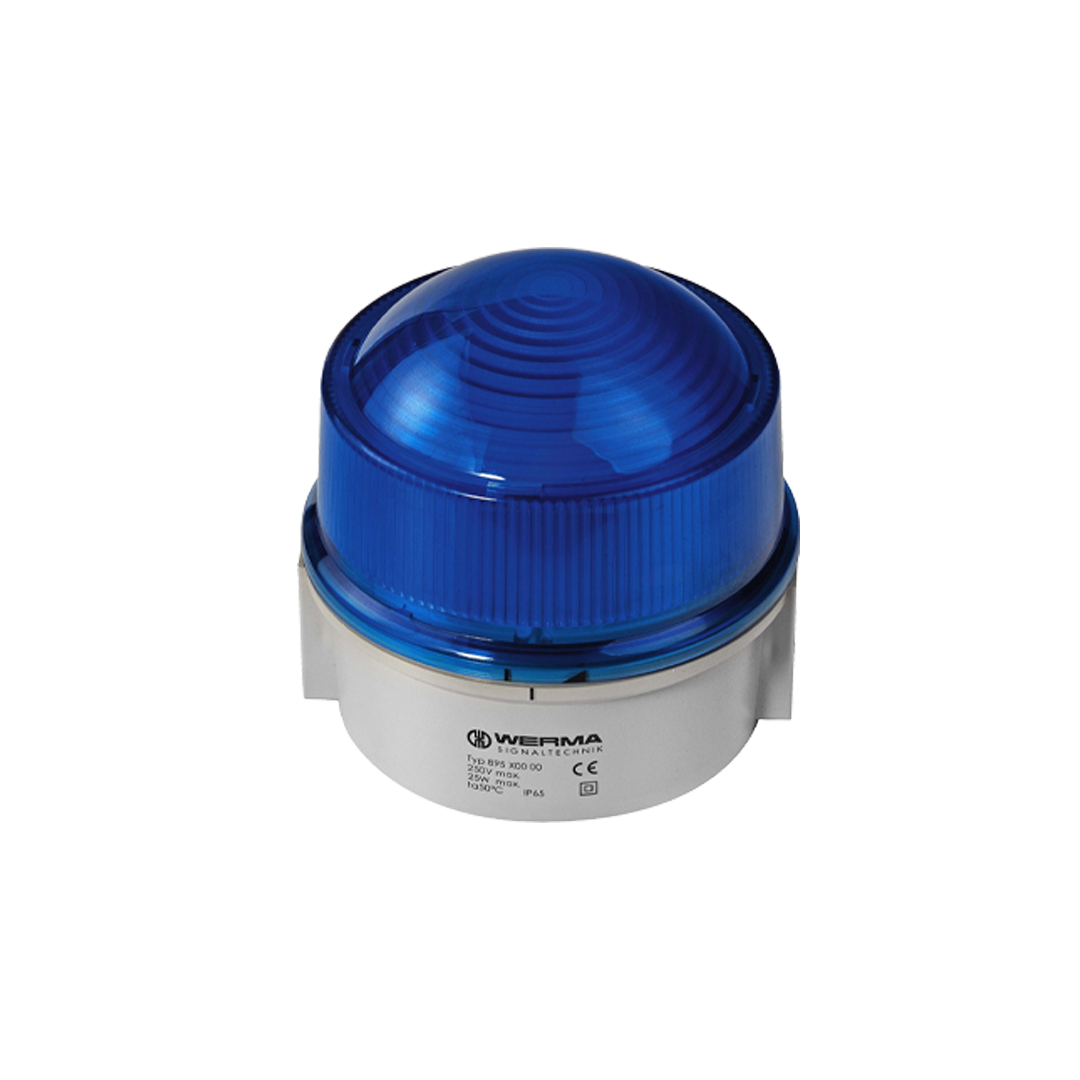 Signal and traffic lights WERMA รุ่น Traffic Lights Permanent Beacon BWM 12-230VAC/DC BU 895.500.00 ไฟสัญญาณ