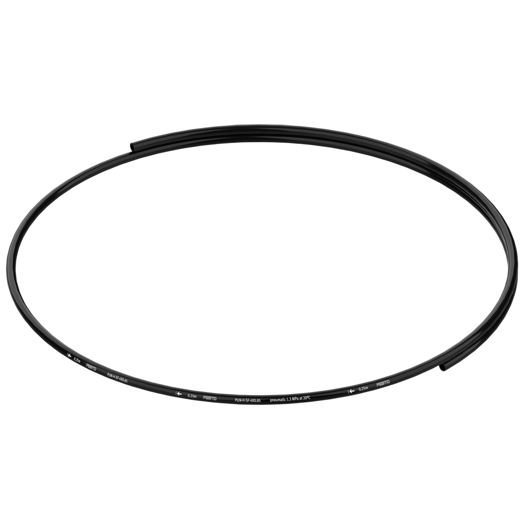 Pneumatic tubing FESTO รุ่น PUN-H-SF-14X2,7-SW รหัส 8167908 สายสีดำ