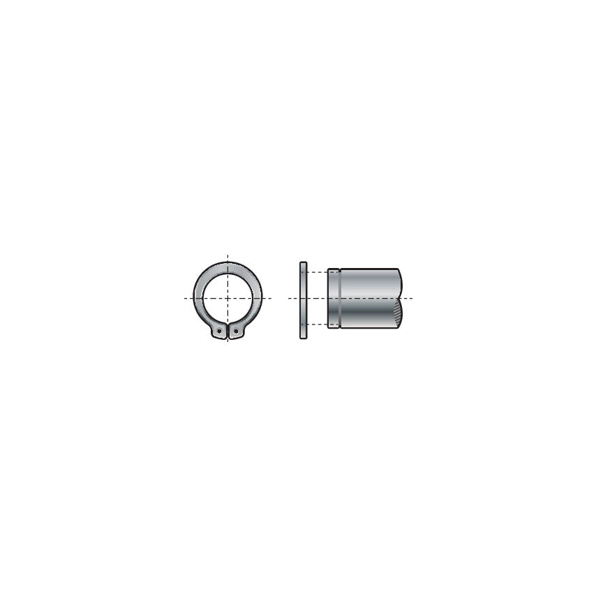 12mm DIN 471 EXTERNAL CIRCLIPS(PACK 50) รหัส QFT6492012M