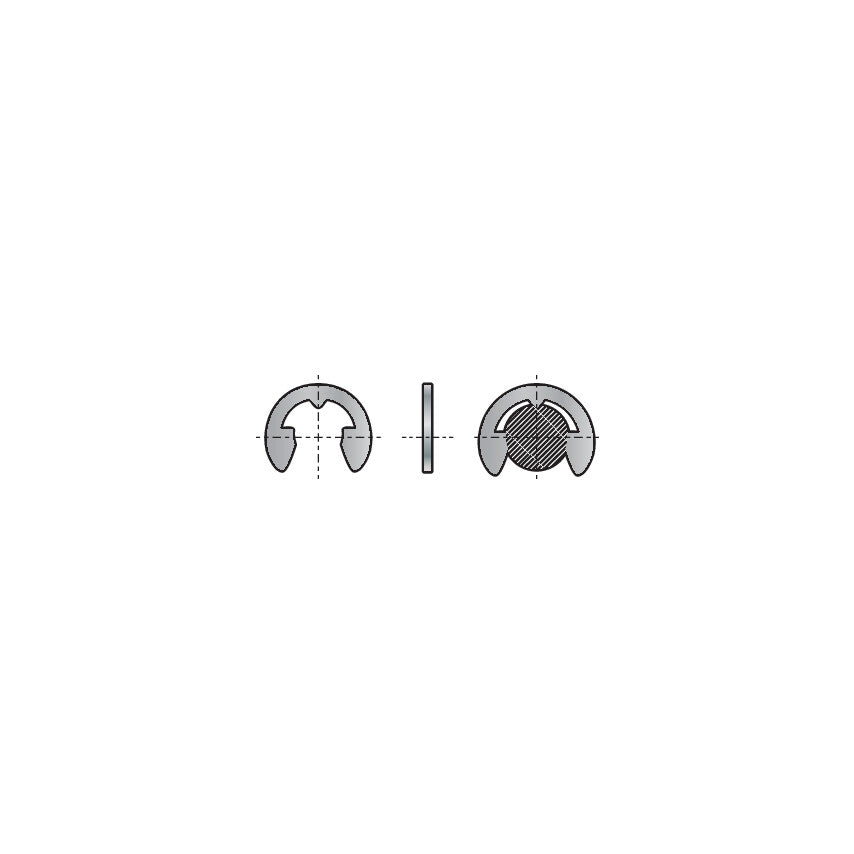 1.2mm DIN 6799 'E' CIRCLIPS(PK-200) รหัส QFT6493992P