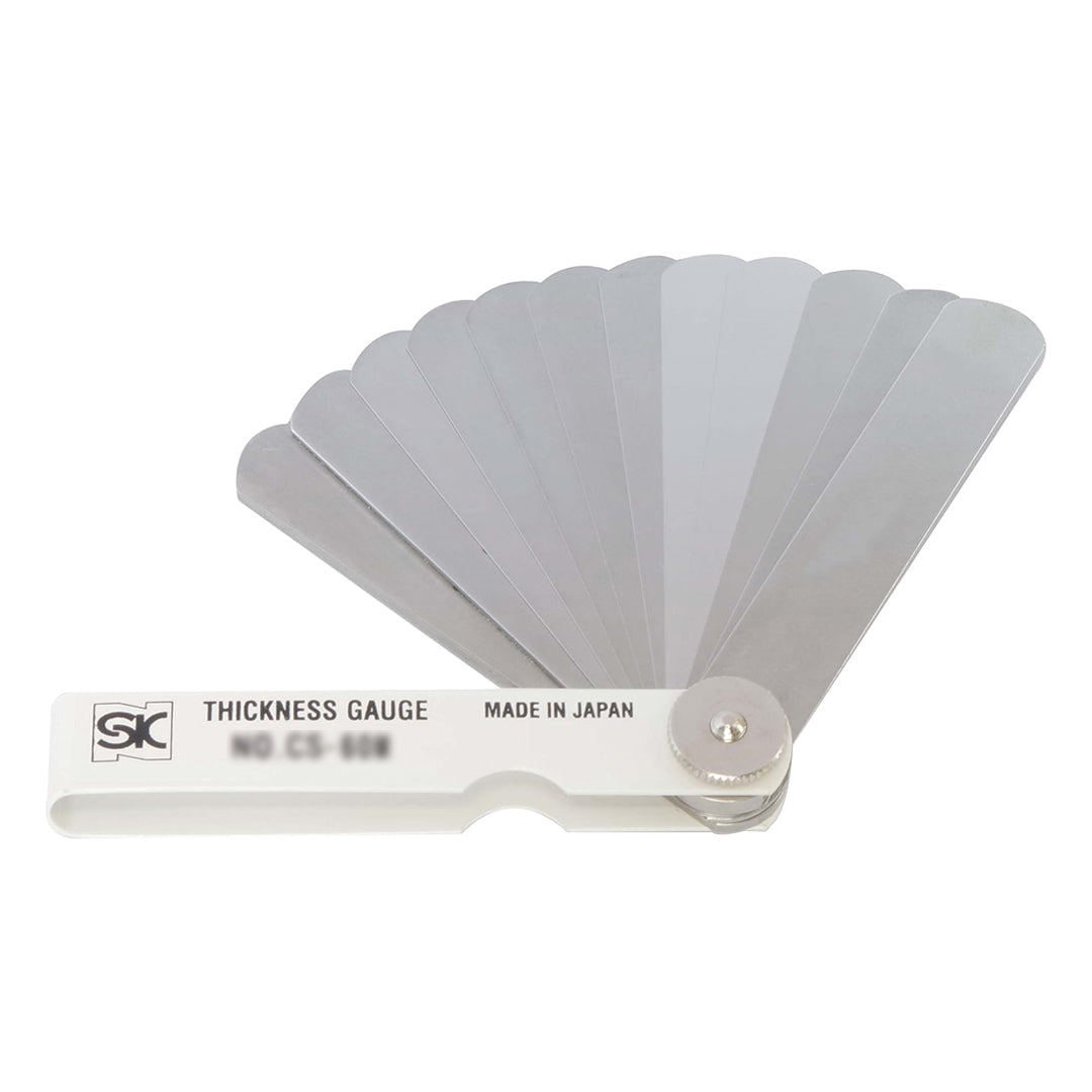 เกจวัดความหนา ฟิลเลอร์เกจแบบยาว 19 ใบ 75 มม.NIIGATA SEIKI SK,CS-60M-WH-KOUSEI