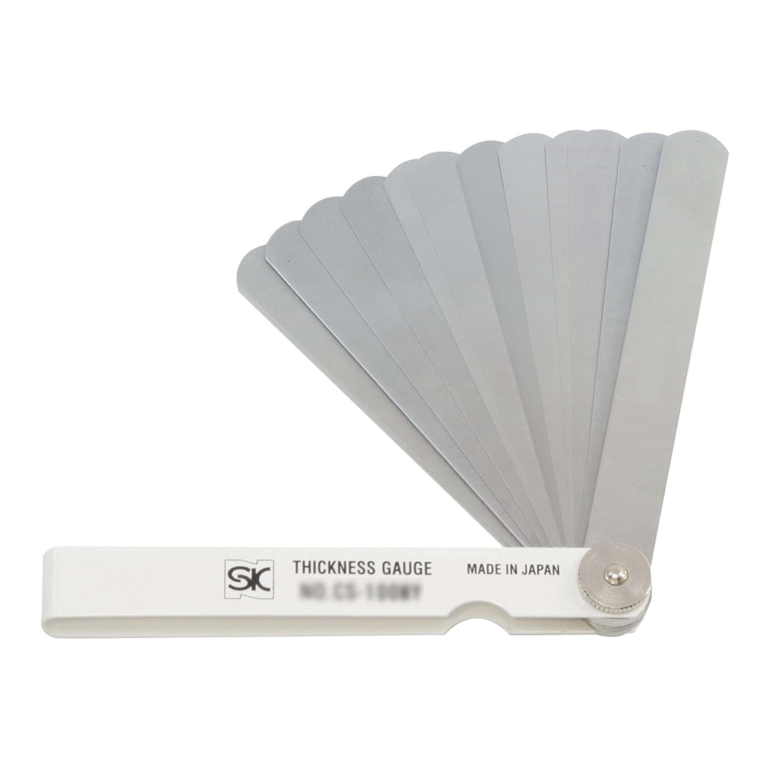 เกจวัดความหนา ฟิลเลอร์เกจแบบยาว 13 ใบ 100 มม.NIIGATA SEIKI SK,CS-100MX-WH-KOUSEI
