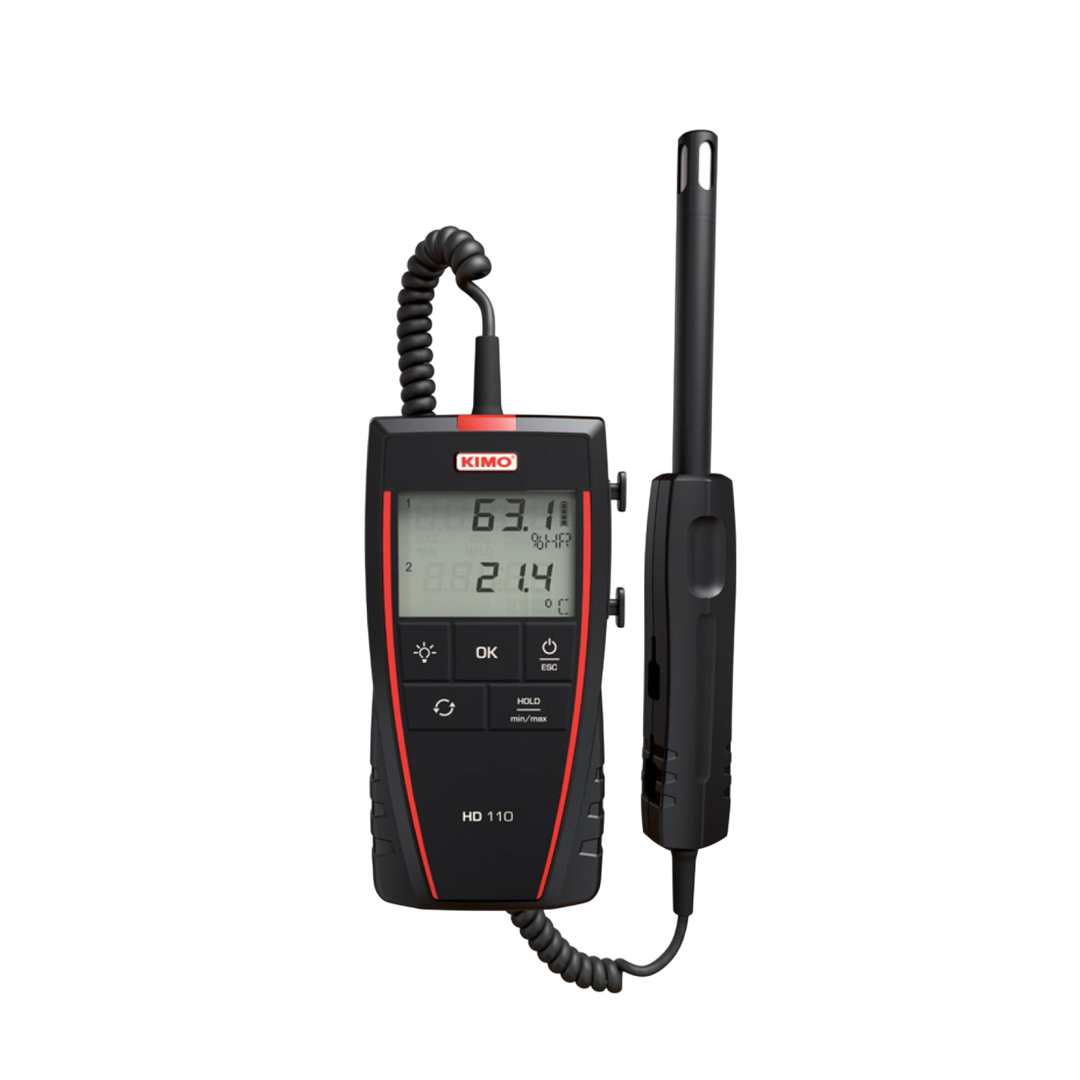KIMO เครื่องวัดอุณหภูมิ-ความชื้น HD 110