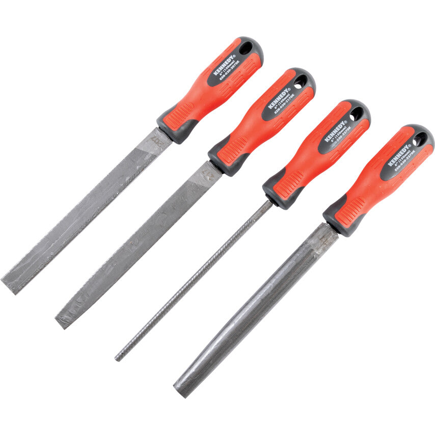 6'' ENGINEER'S FILE SET WITHFITTED HANDLES-4PCE