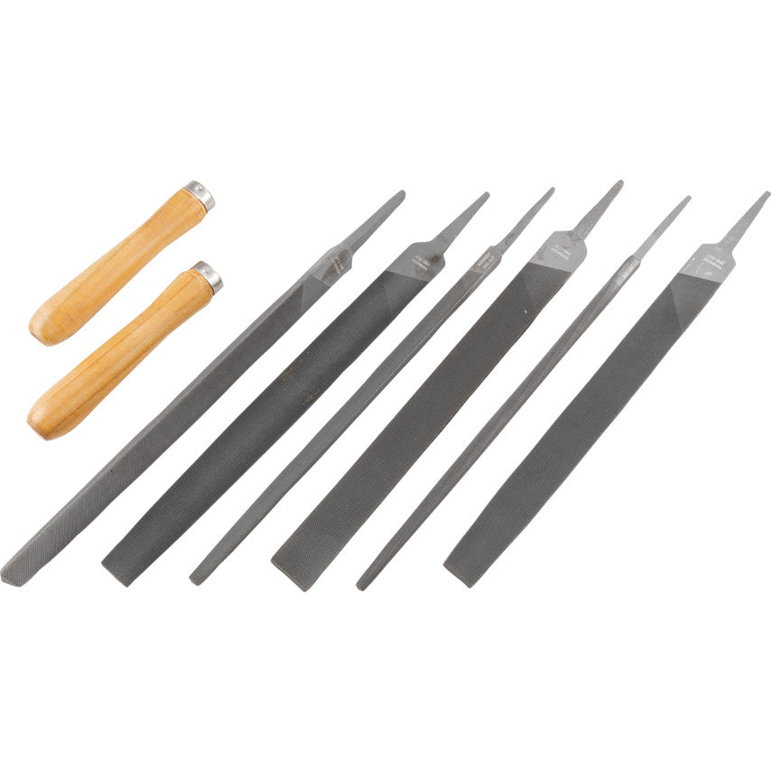 10 นิ้ว (250 มิล ) SECOND CUT ENGINEERS FILE SET-8PCE