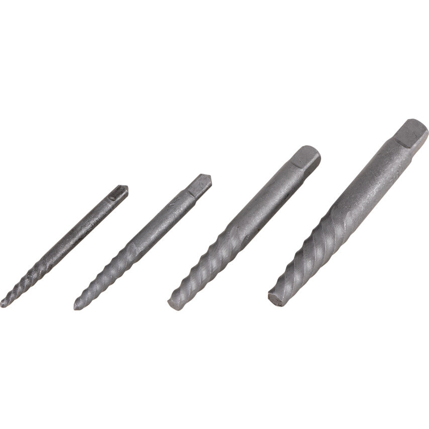 4PCE SCREW EXTRACTOR SET