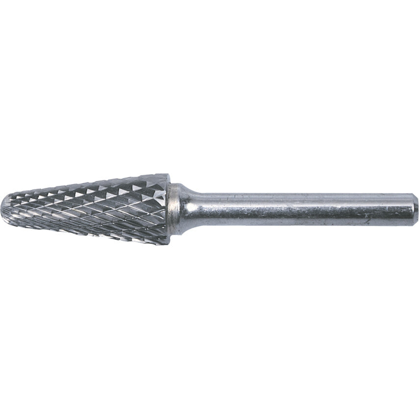 6x12mm CONICAL 14 DEG CARBIDE BURR DBL CUT รหัส YRK2108166K