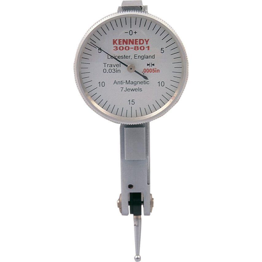 LEVER DIAL GAUGE 0.03x0.0005 นิ้ว x0-15-0 JEWELLED