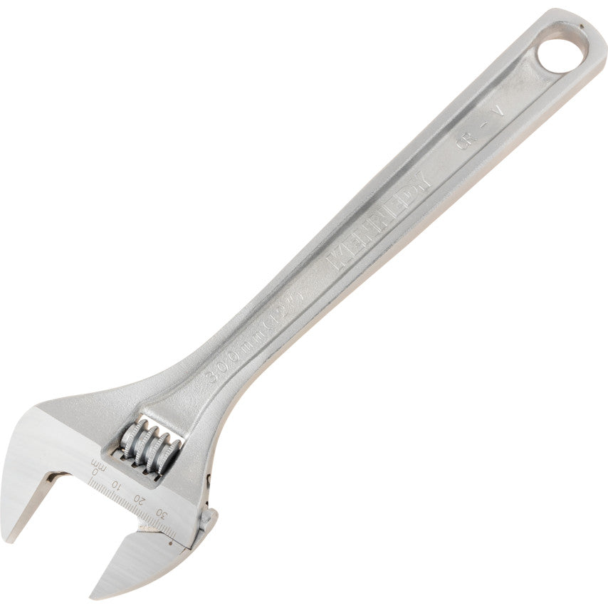 300mm/12" CHROMED FINISHADJUSTABLE WRENCH