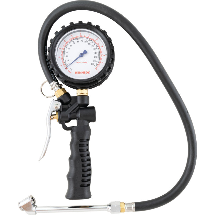 WORKSHOP AIR LINE GAUGE &PUSH-ONCONNECTOR