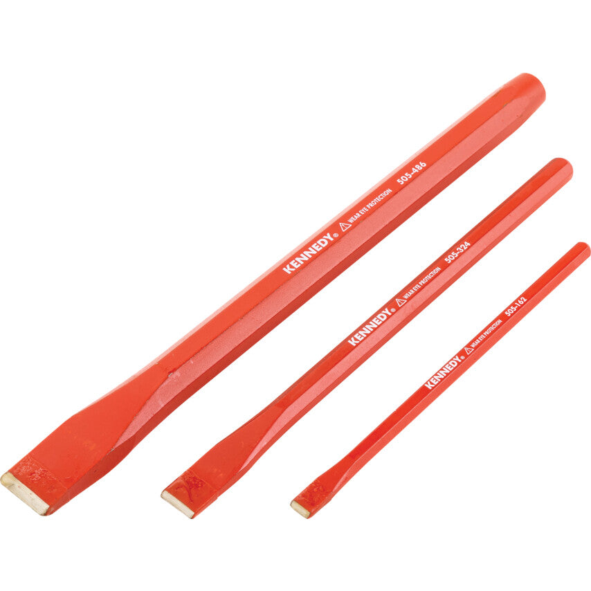 6"x1/4",8"x1/2",10"x3/4"COLDCHISEL SET