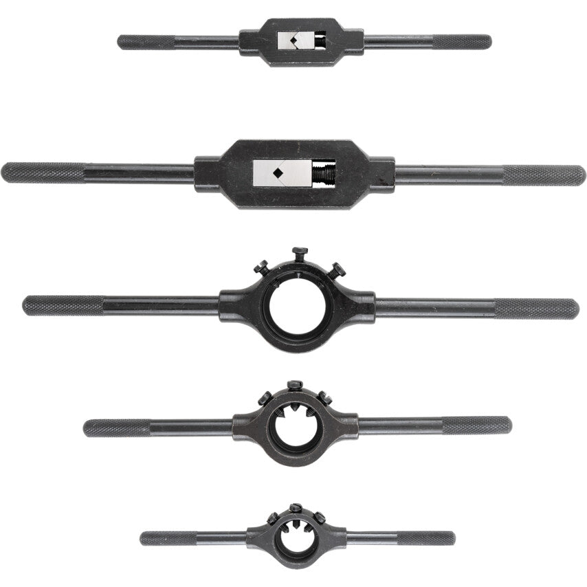 TRADITIONAL TAP WRENCH &DIESTOCK SET 5-PCE