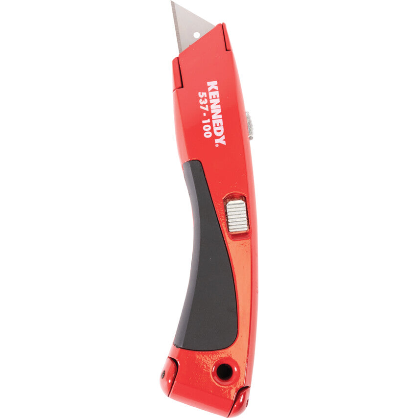 HERCULES RETRACTABLE BLADE TRIMMING KNIFE - RED
