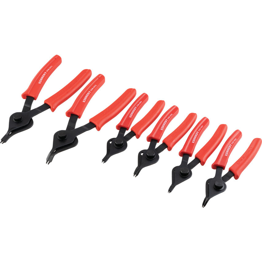 10-48mm REVERSIBLE CIRCLIP PLIERSET (6-PCE)