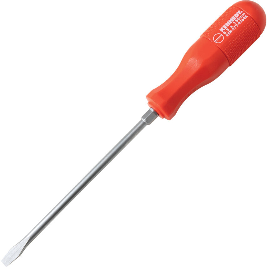 10x250mm FLAT HI-GRIP SCREWDRIVER