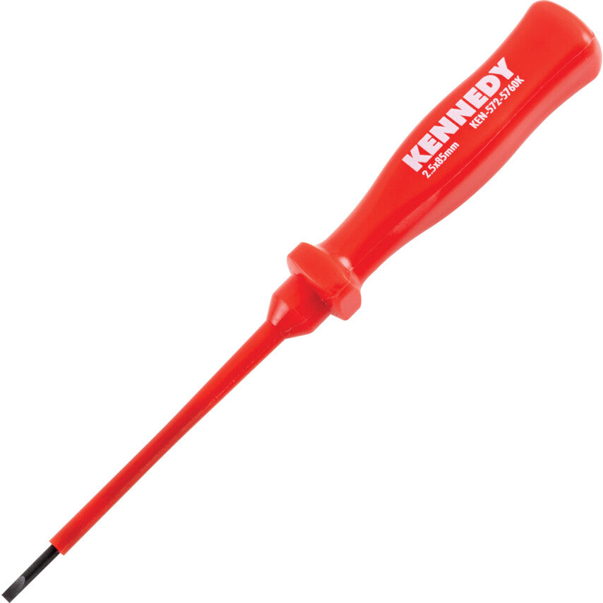 2.5x85mm FLAT PARALLEL INSULATEDVDE SCREWDRIVER