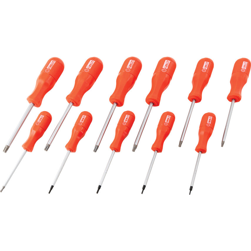 TORX HI-GRIP SCREWDRIVERSET 11-PCE