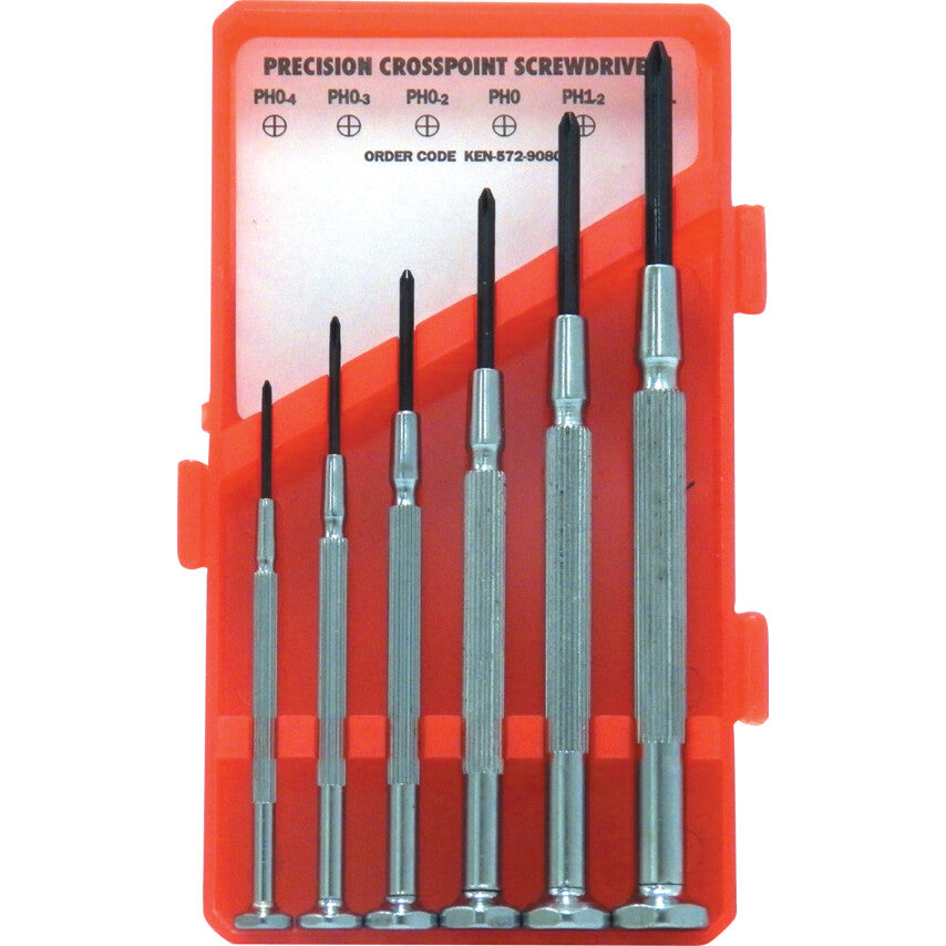 6-PCE PRECISION SCREWDRIVER & TOOL SET