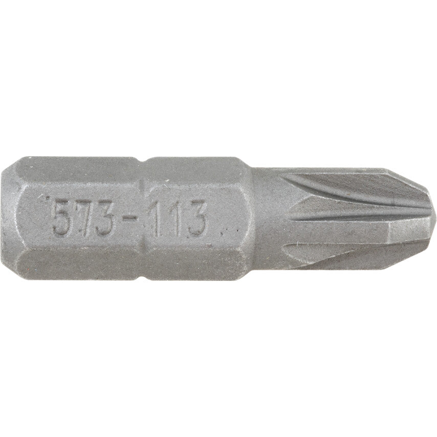 NO.1x150mm POSIDRIV 1/4"HEX S/DVR BIT