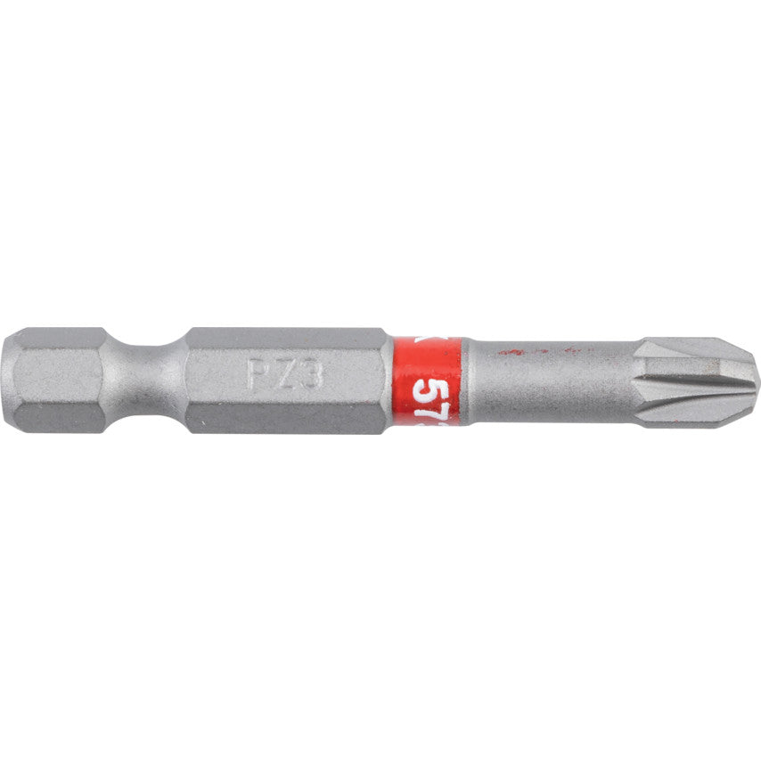 No.3x50mm POZIDRIVTORSION BIT 1/4" HEX