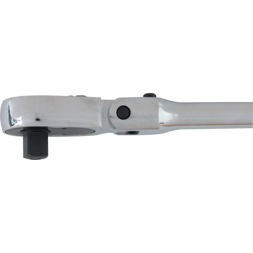 1/2" SQ. DR. FLEX HEAD STUBBYRATCHET STEEL HANDLE