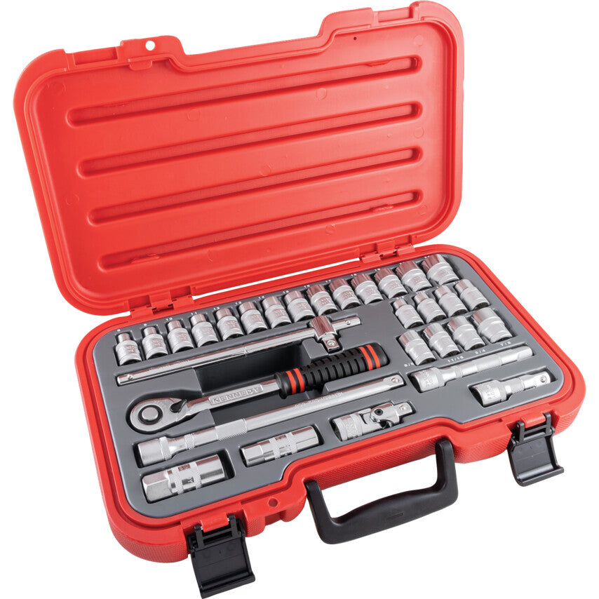 MM/AF SOCKET SET 30PC 1/2" SQ DR