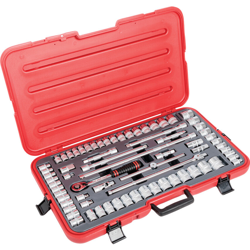 MM/AF/WHIT SOCKET SET 70PC 1/2"SQ DR