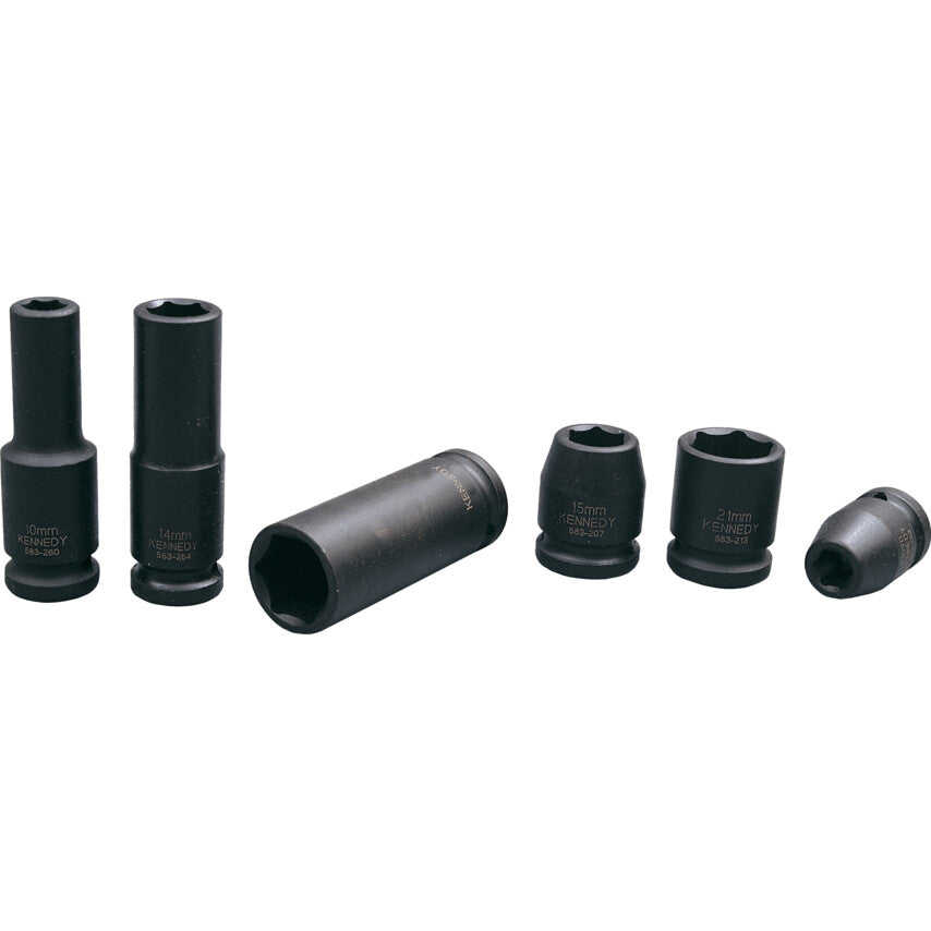 21mm DEEP IMPACT SOCKET 1/2"SQUARE DRIVE รหัส KEN5838801K