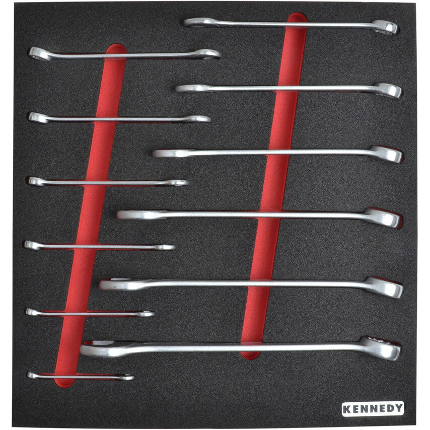12PCS IMP COMBINATION SPANNER SETWITH FOAM M1832