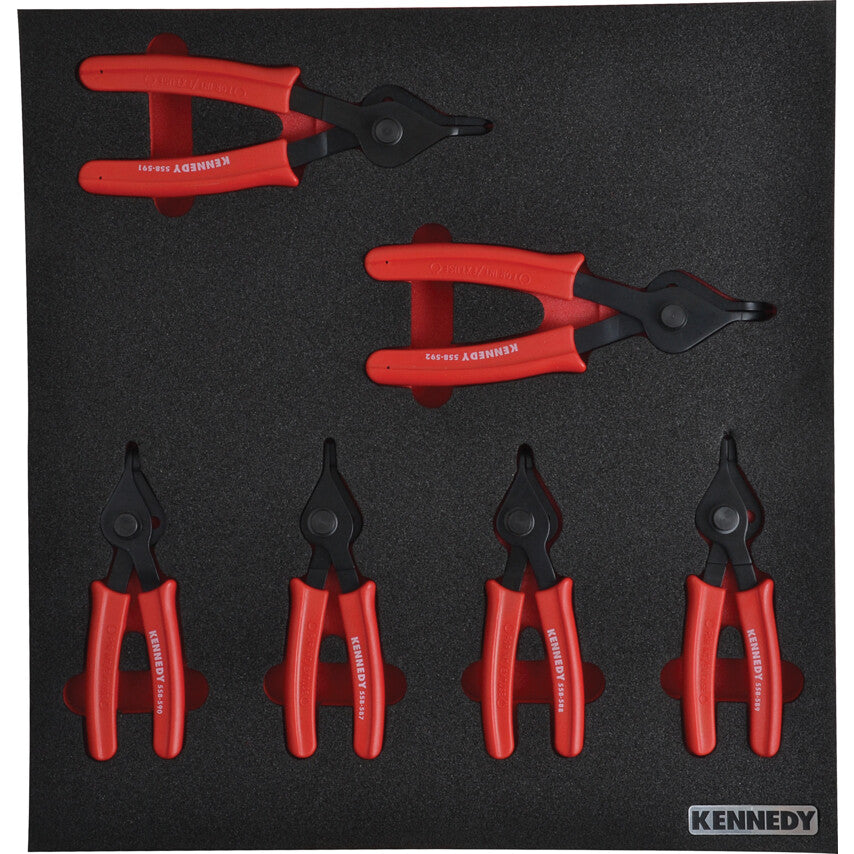 6PCE 10-48mm REVERSIBLE CIRCLIPPLIER SET WITH FOAM M1832