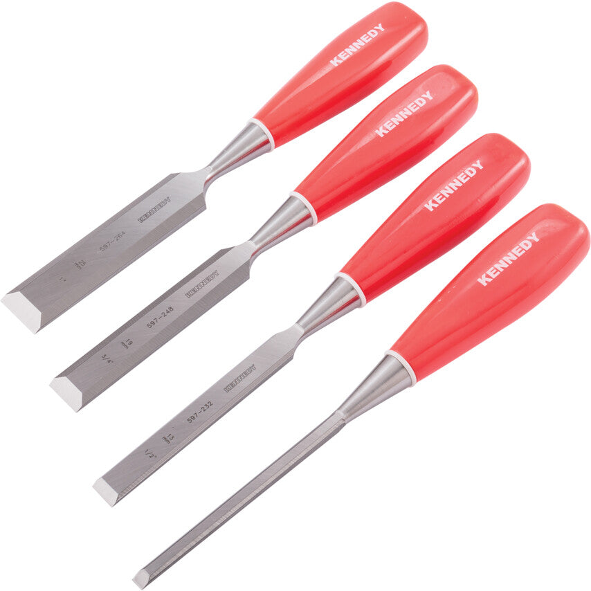 PROFESSIONAL BEVEL EDGE WOODCHISELS (SET-4)