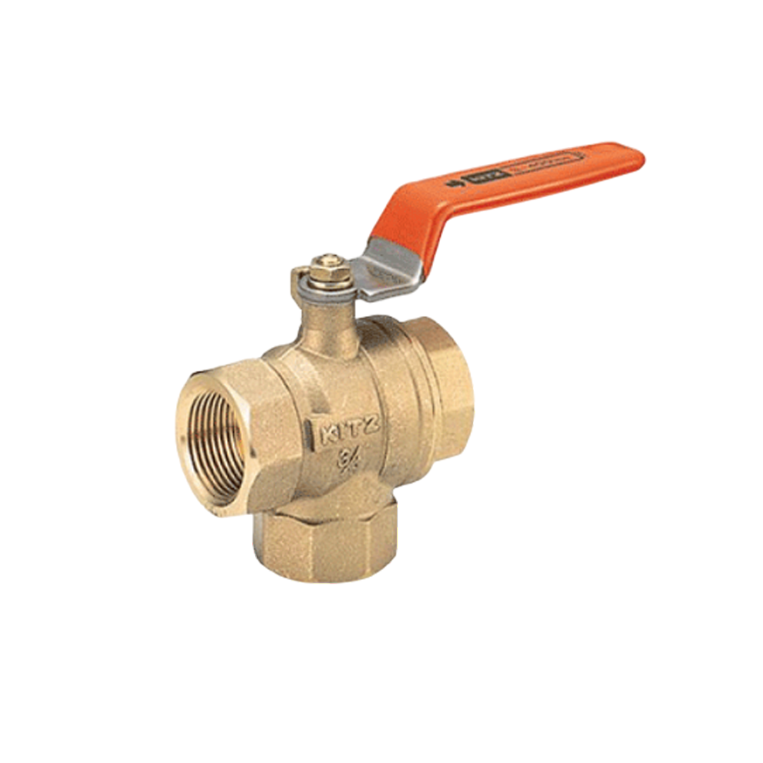 บอลวาล์ว KITZ 1 นิ้ว (25 มม.) รุ่น TV2T Brass (ball valve KITZ)