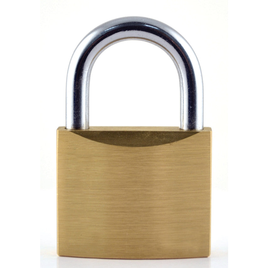 50mm BRASS SLIMLINE PADLOCK STEELSHACKLE (PK-4) รหัส MTL9507995K