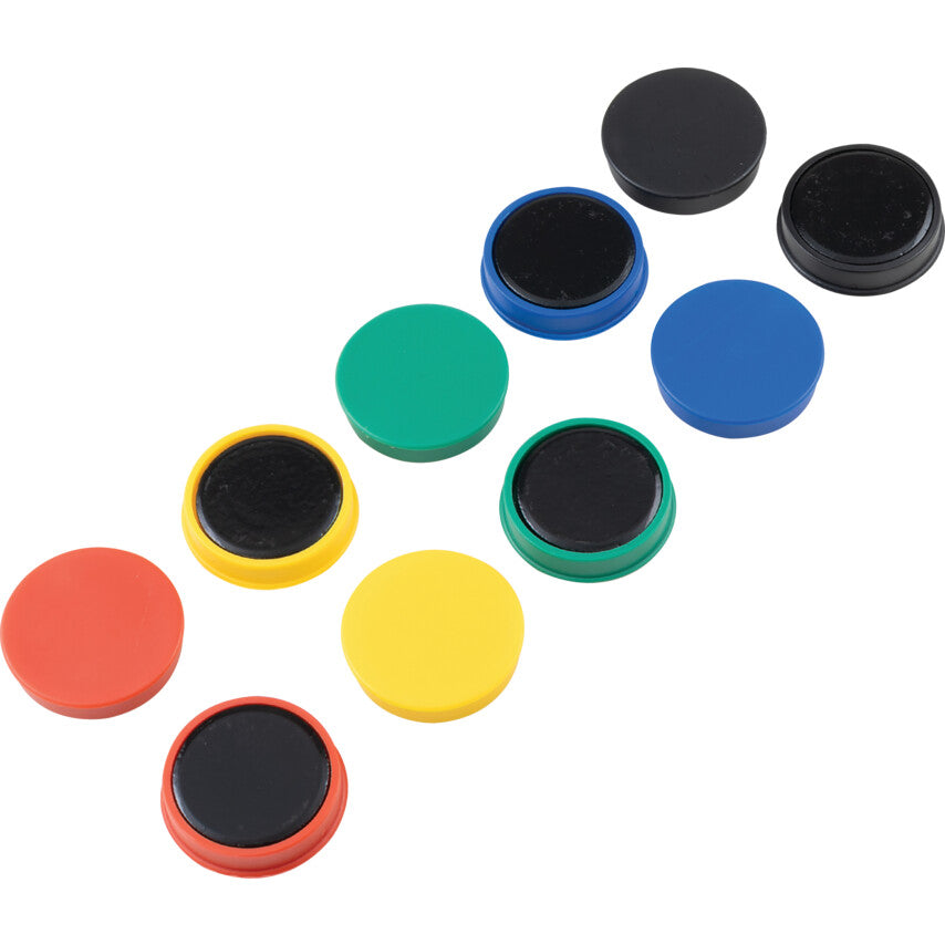 20 มิล WHITEBOARD MAGNETS WHITE(PK-10)