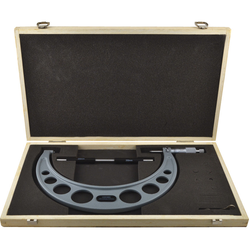 175-200mm EXTERNAL MICROMETER รหัส OXD3355080K