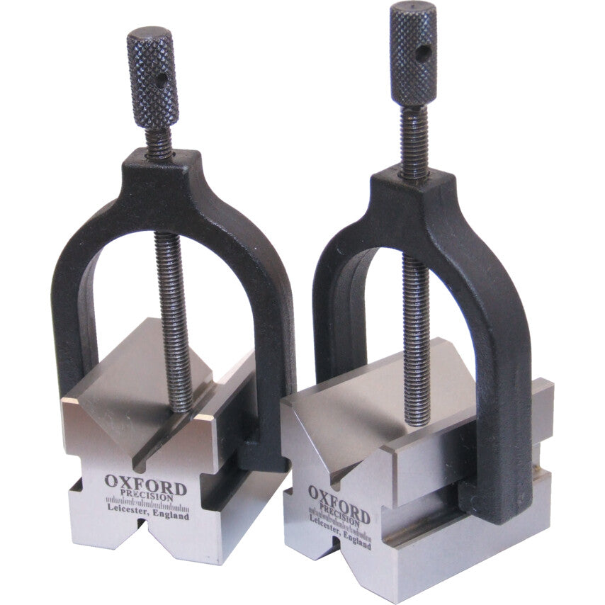 40x50x40mm WORKSHOP VEE BLOCKSC/W CLAMPS รหัส OXD3702300K