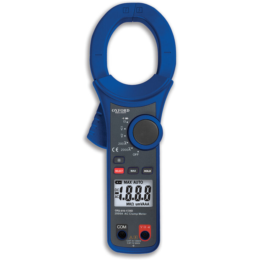 AUTO RANGE DIGITAL CLAMPMETER2000A AC รหัส OXD5161725D