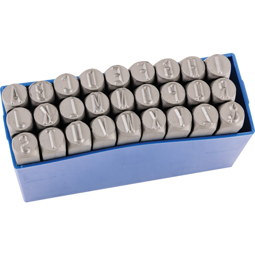8.0mm (SET OF 27) LETTERPUNCHES