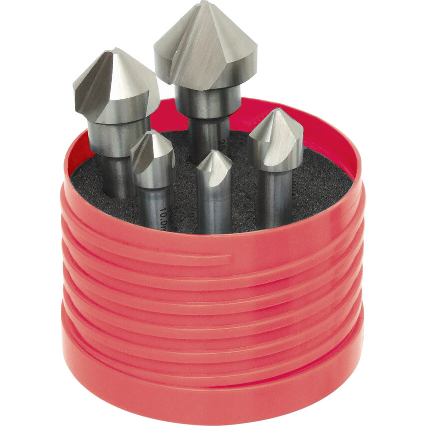 6-16mm 60DEG HSS-COBALT S/S COUNTERSINK SET รหัส SHR0208150A