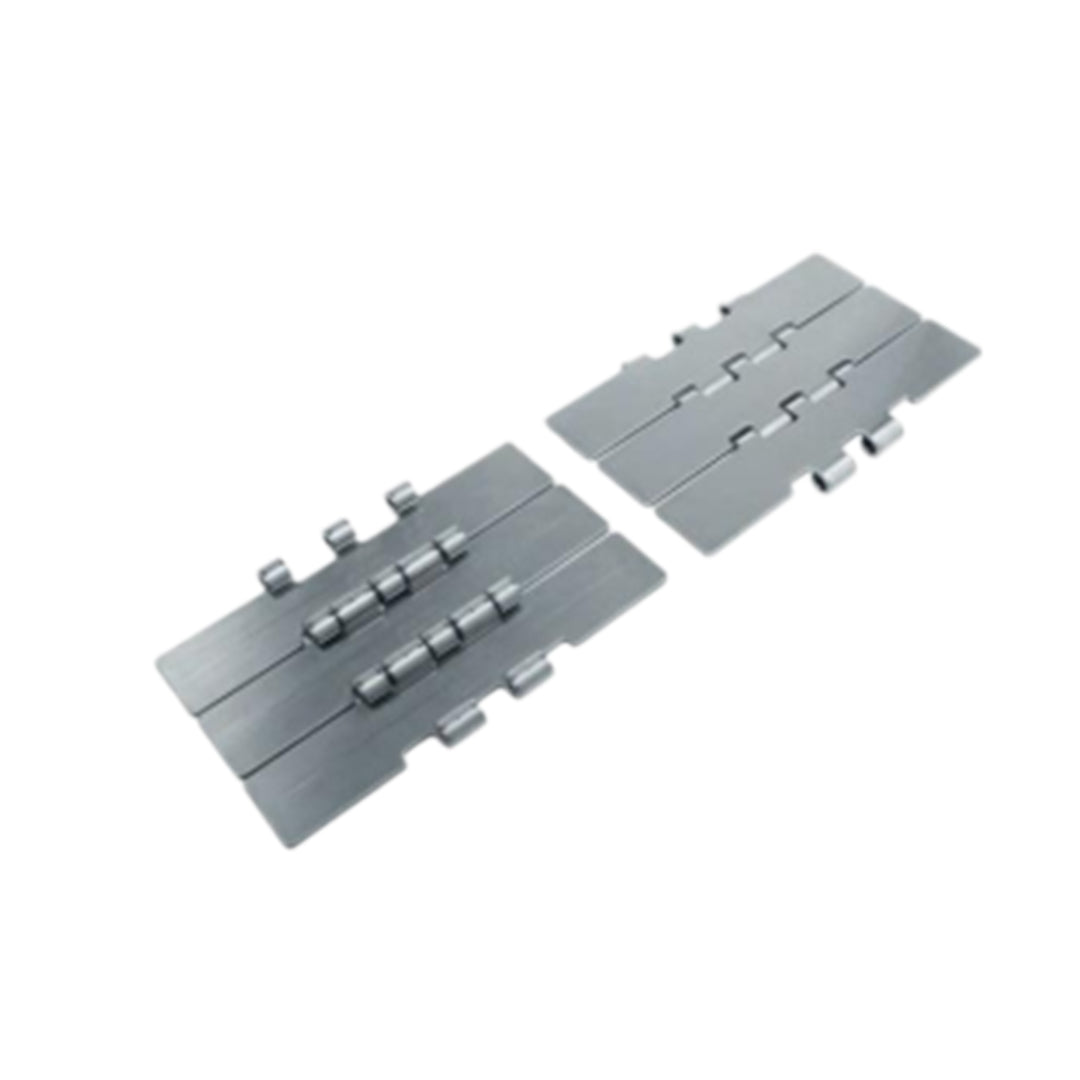 โซ่ลำเลียงแผ่นเรียบ Table top chain RPM Stainless steel side flexing chain code SS881M-K750