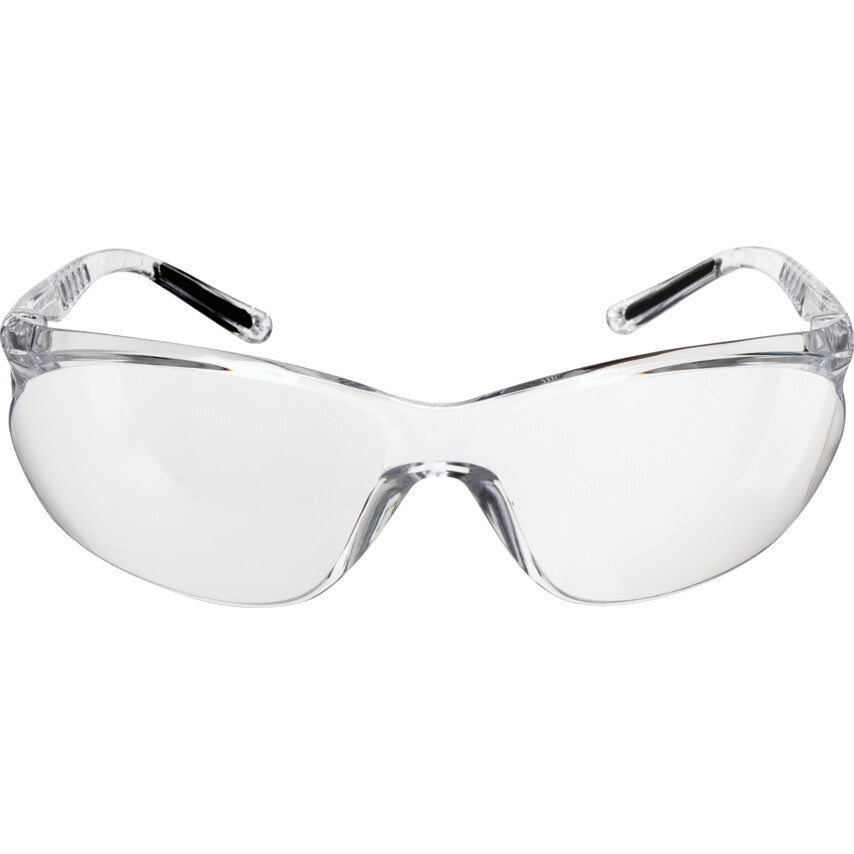 CLEAR GLASSES BLACK SIDEARM EN166 1FT รหัส SSF9601580K