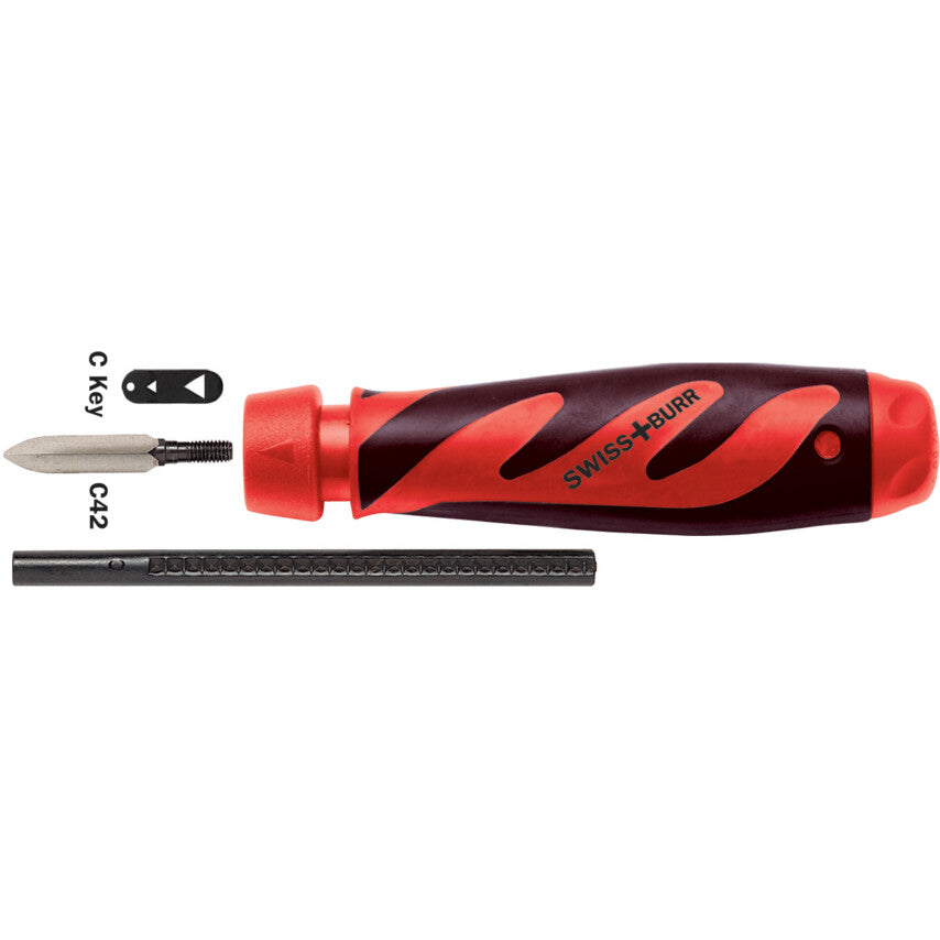 C HAND DEBURRING SET 3-PCE