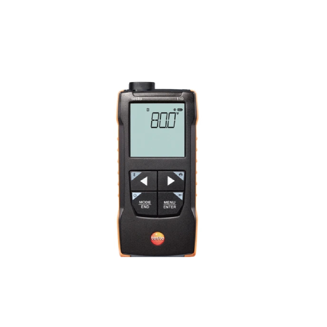 Testo Testo 110 - เครื่องมือวัดอุณหภูมิ NTC และ Pt100 พร้อมการเชื่อมต่อแอพ
0563 0110
